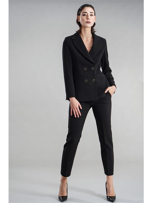 Tailleur doppio petto GM by Gai Mattiolo | GM3227NERO